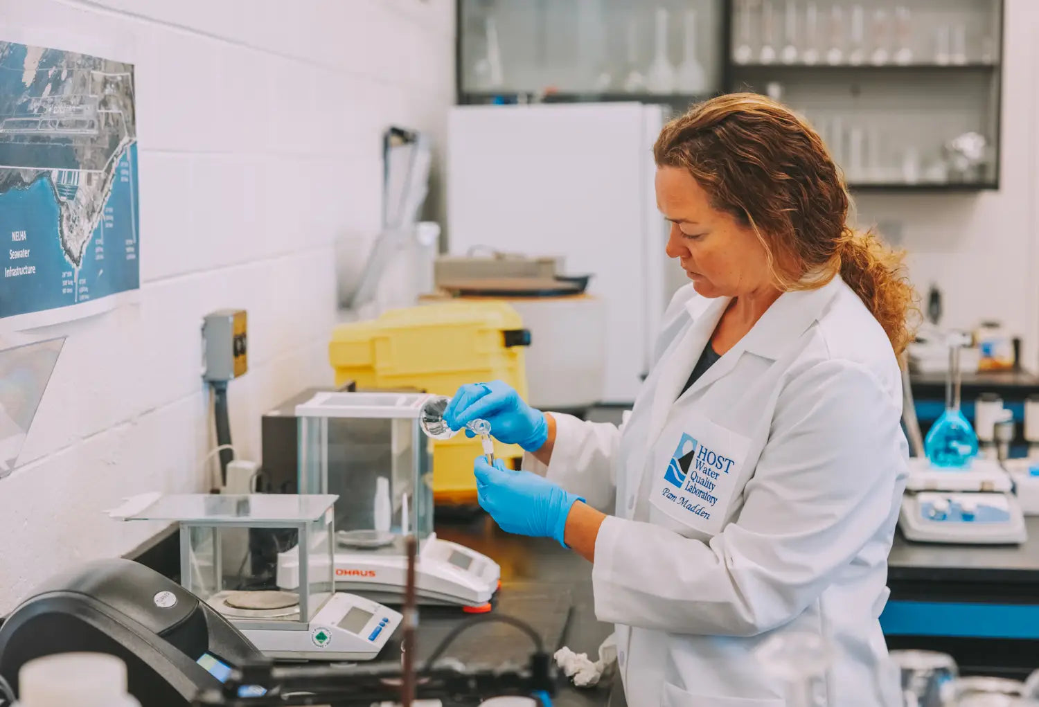 HOST Park Water Quality Lab technician